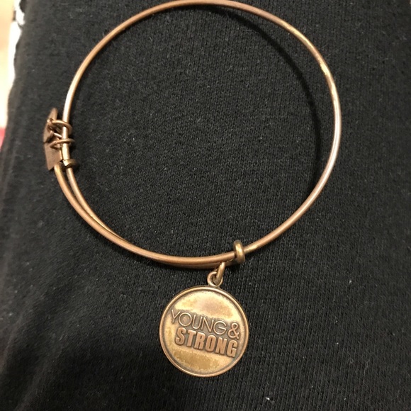 Alex and Ani bangle young and strong - Picture 1 of 1